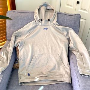 AFTCO fishing hoodie with built in buff
